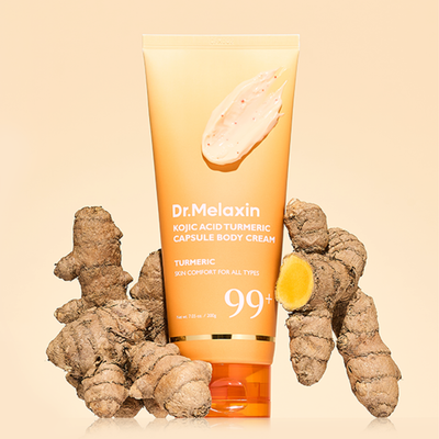 Kojic Acid Turmeric Capsule Body Cream - 200 g