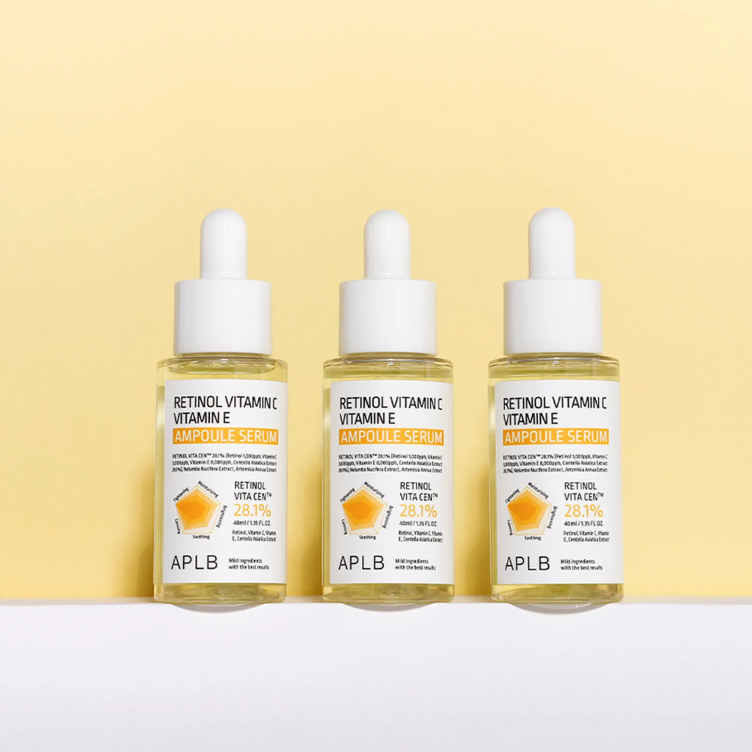 Retinol Vitamin C Vitamin E Ampoule Serum - 40 ml
